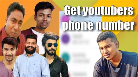 youtubers real phone numbers|all youtubers phone numbers.